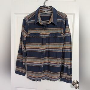 Patagonia Women's Long Sleeved Fjord Flannel Shirt Size 2